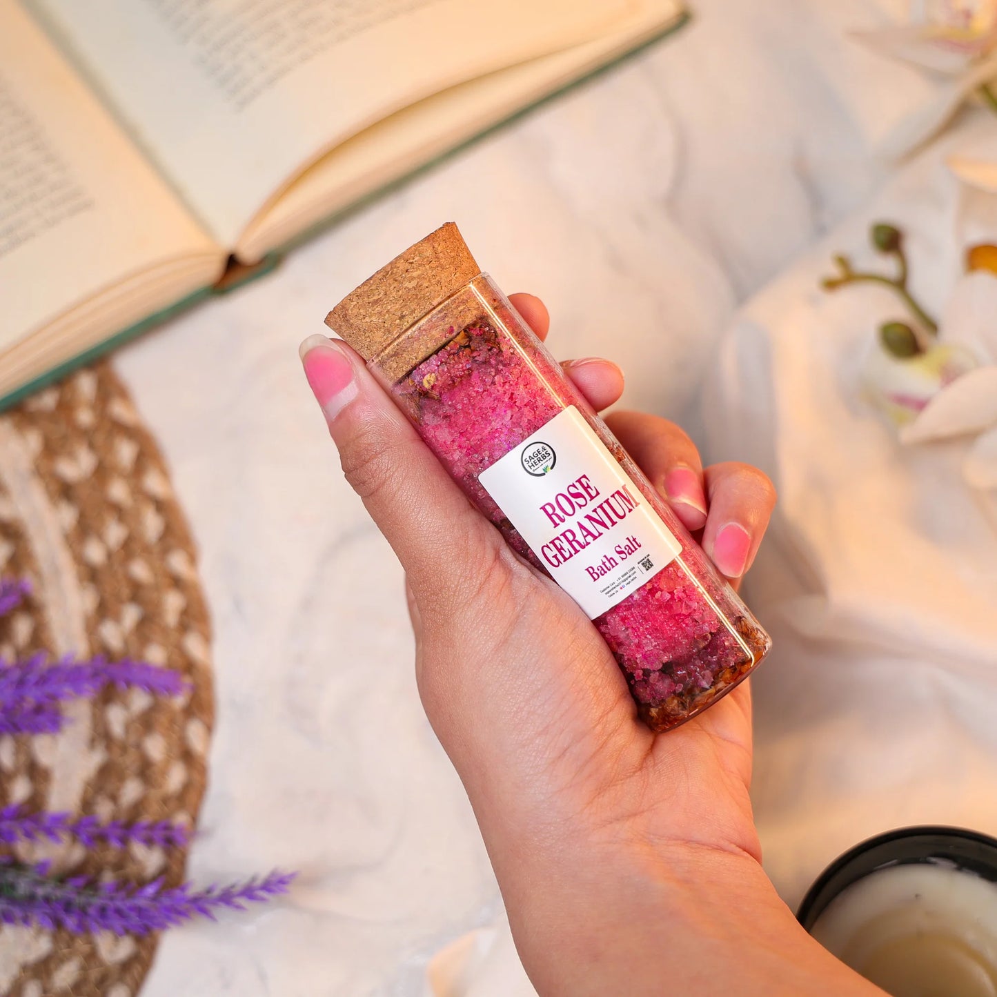 Rose Geranium Bath Salt