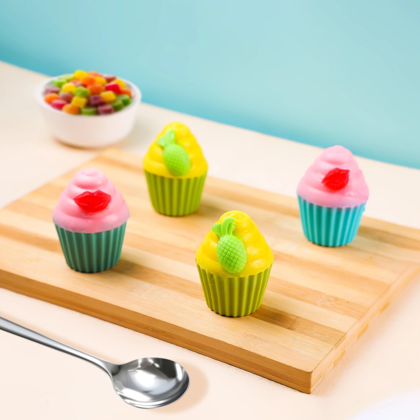 Shea Butter Cup Cake Soap