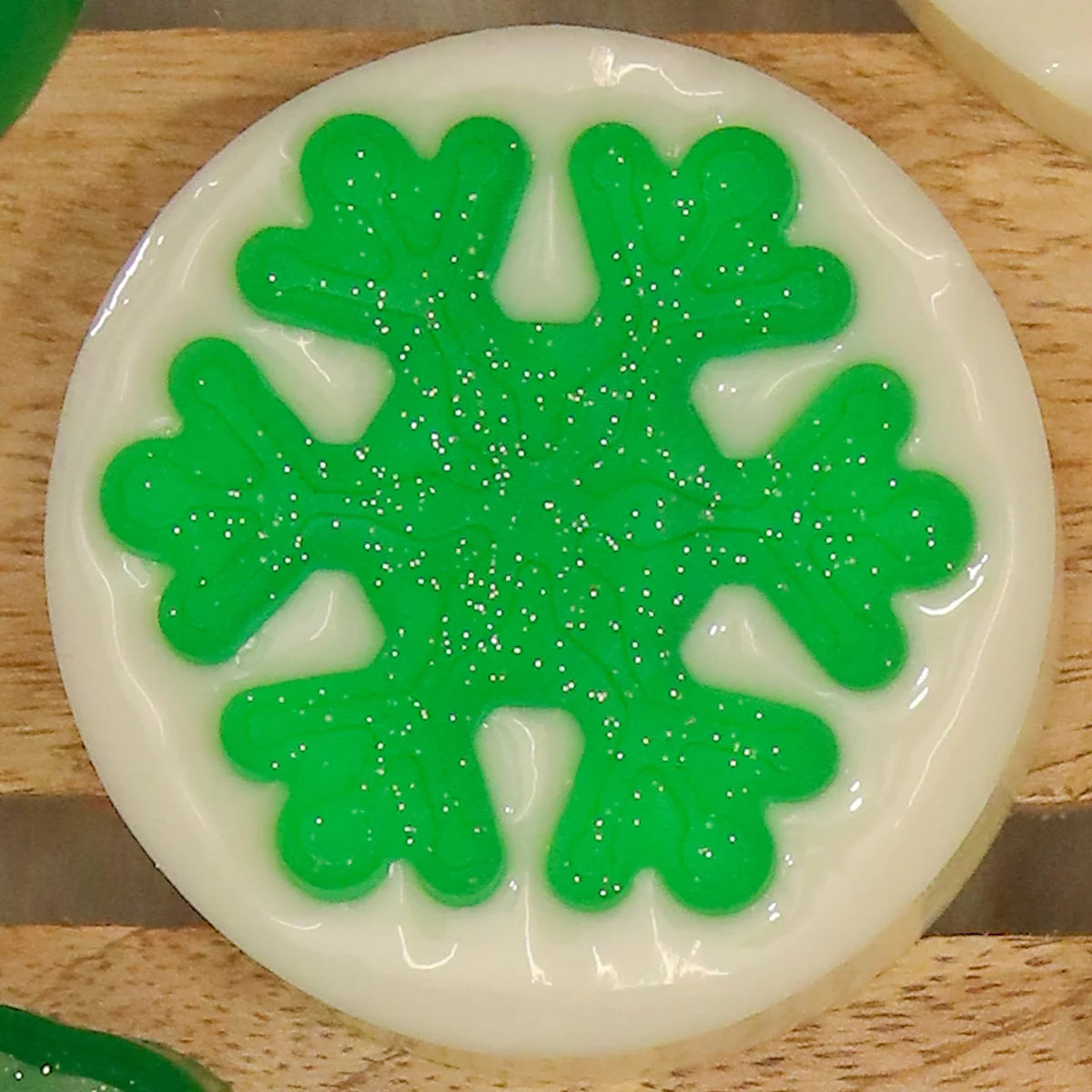 Christmas Snow Flake Soap