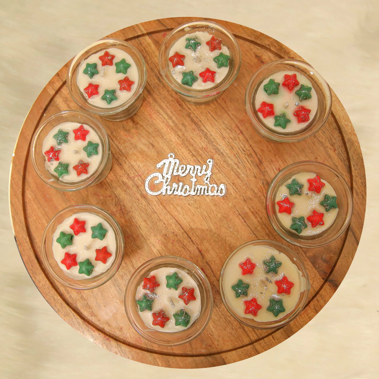 Mini Vase Glass Candle (Set Of 2)