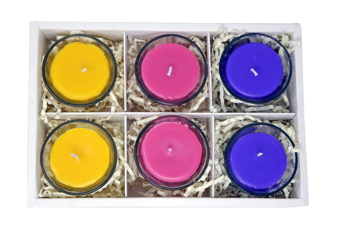 Multicoloured Scented Candles