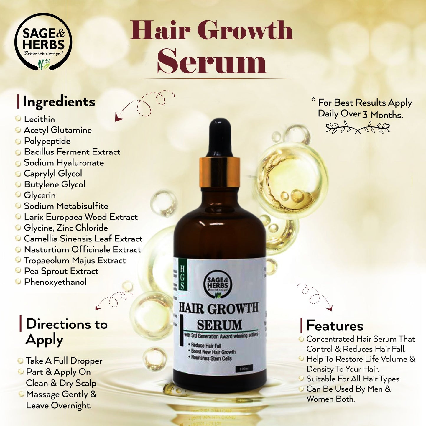 Best Hair Serum For Hair Growth