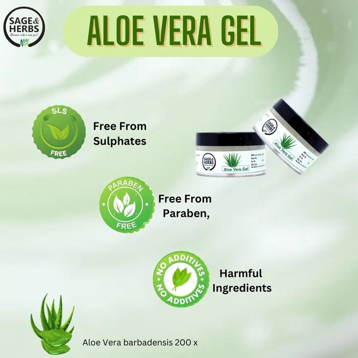 Pure Aloe Vera Gel for Face & Skin