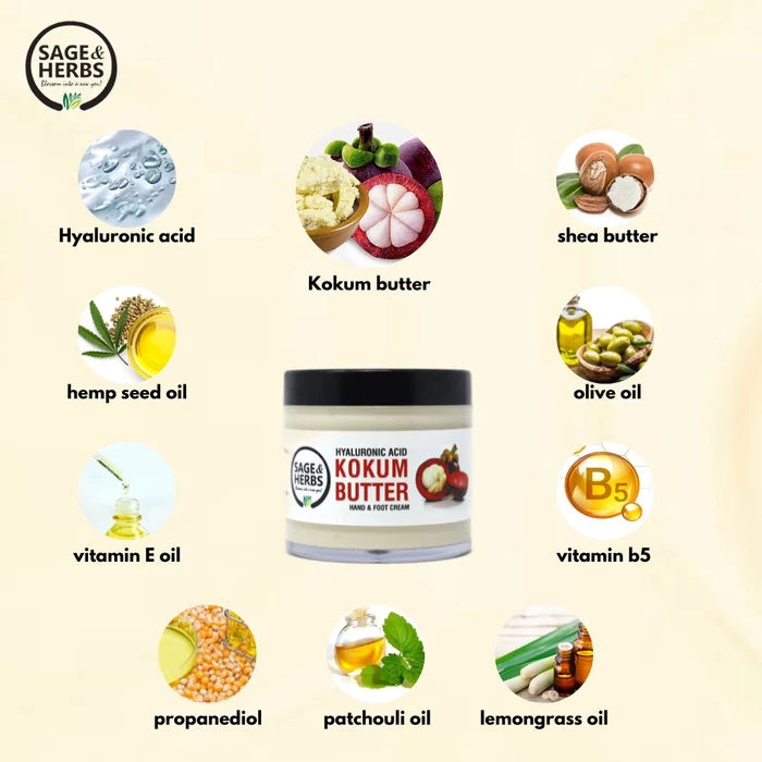 Kokum Butter (Hand & Foot Cream)