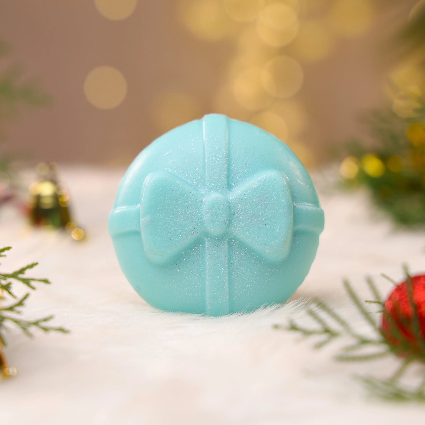 Christmas Bow Soap