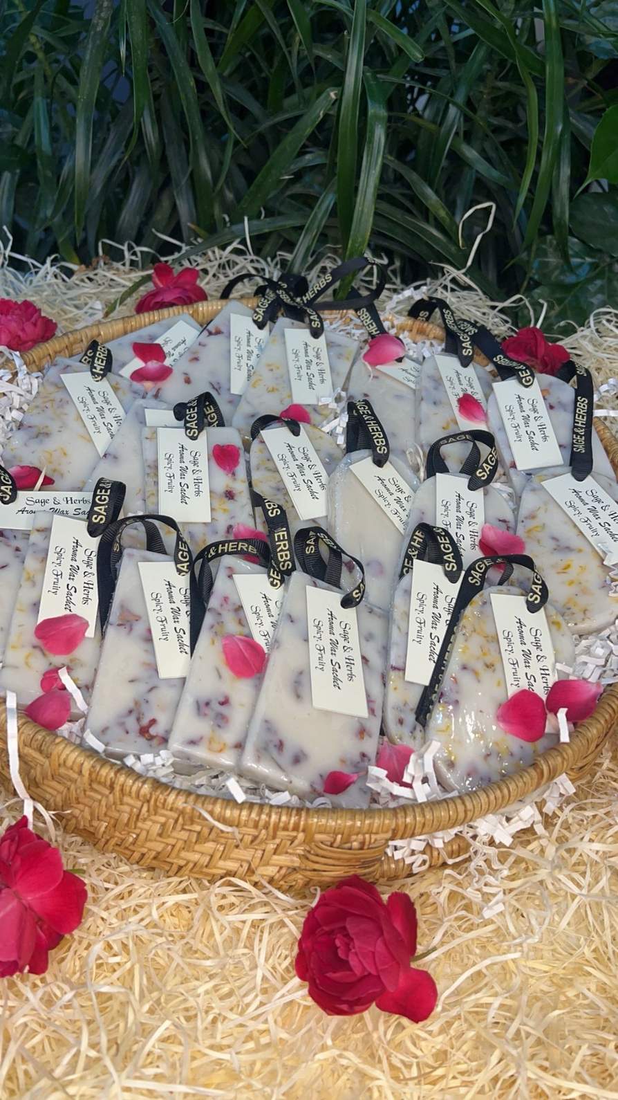 ⁠lavender buds aroma wax sachet