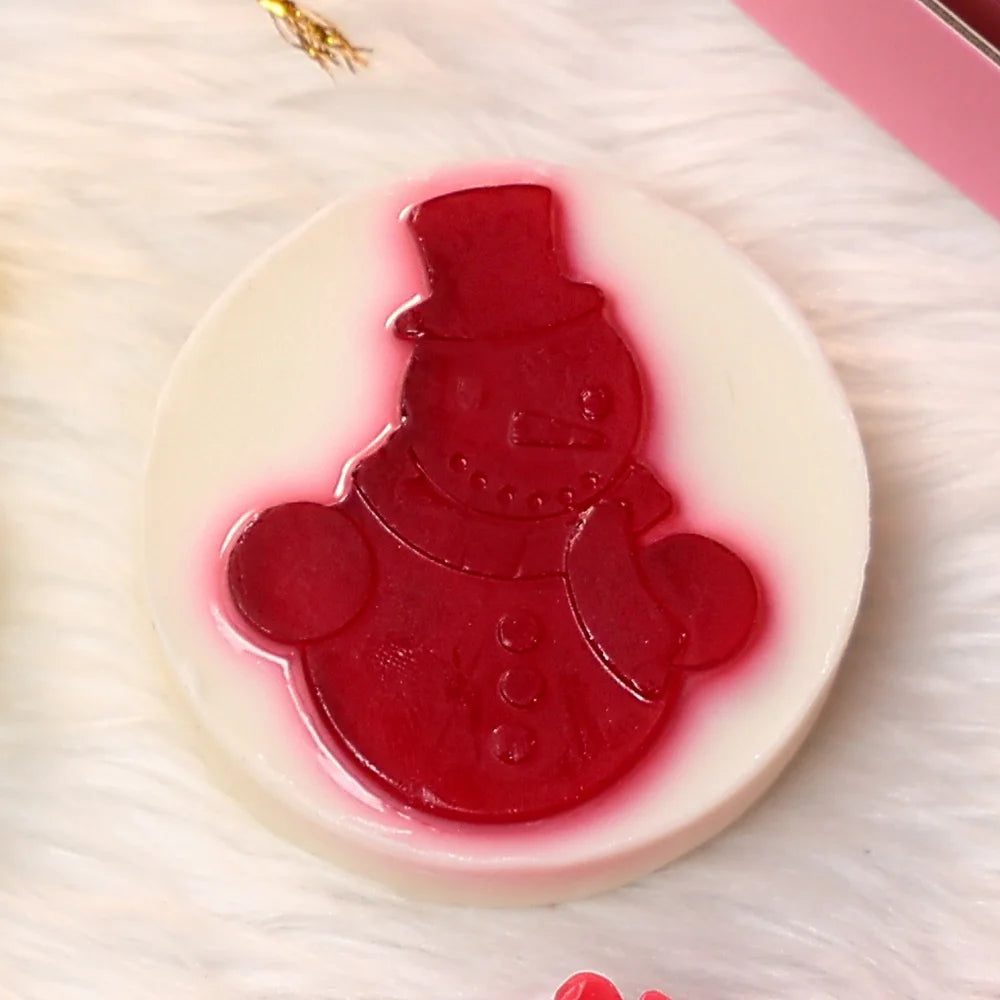 Christmas Snowman Soap