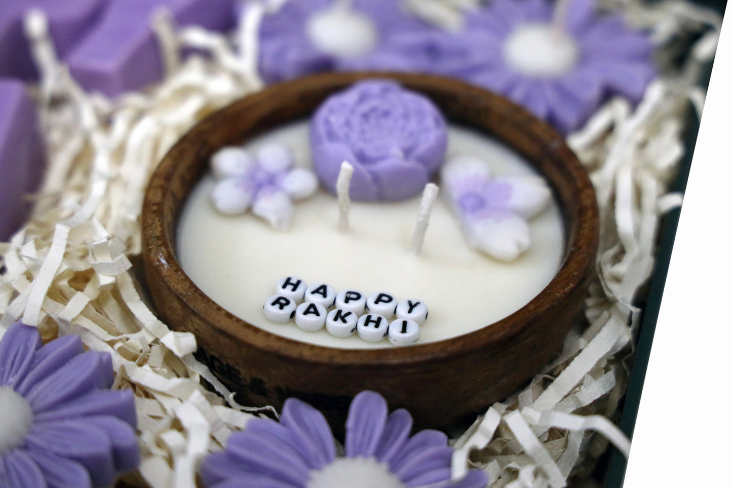 Lavender Happy Rakhi Hamper