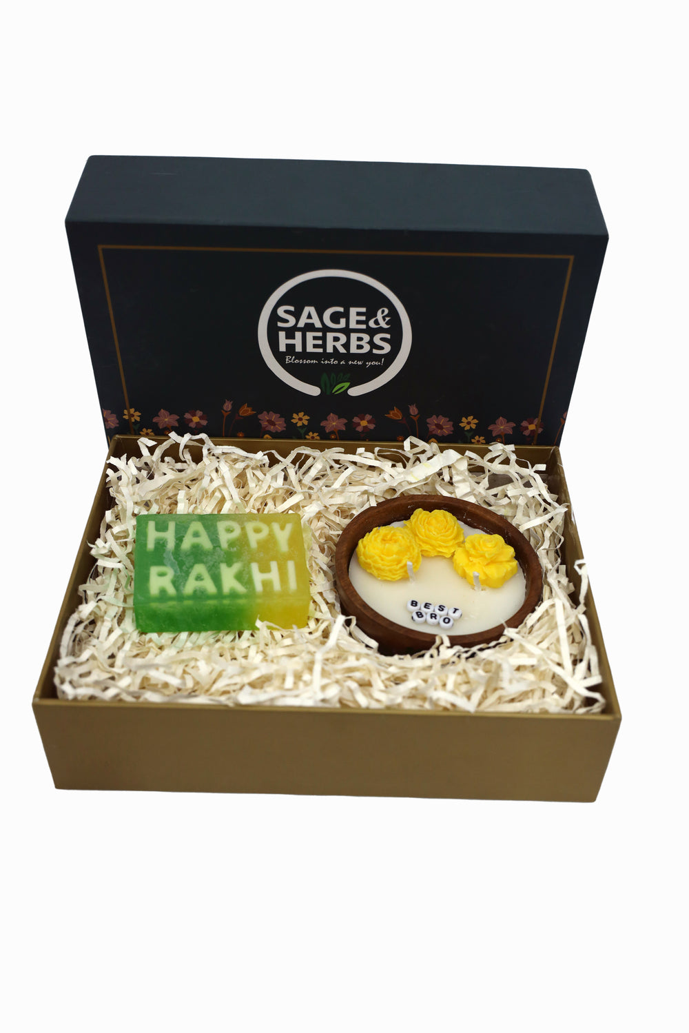 Rakhi Soap & Candle Hamper
