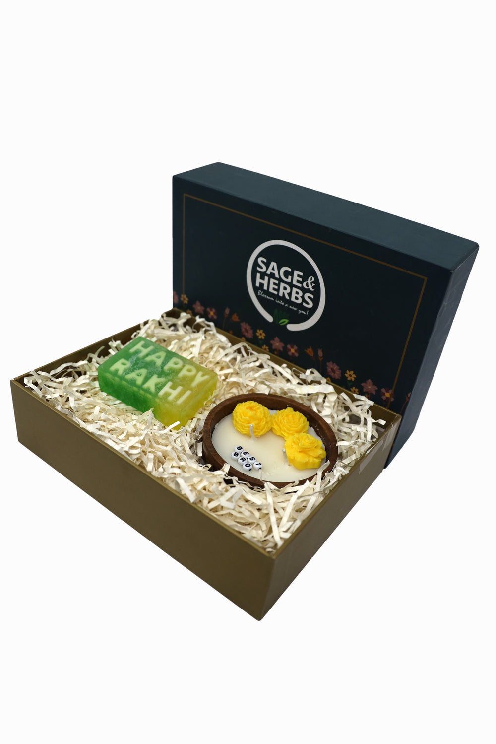 Rakhi Soap & Candle Hamper