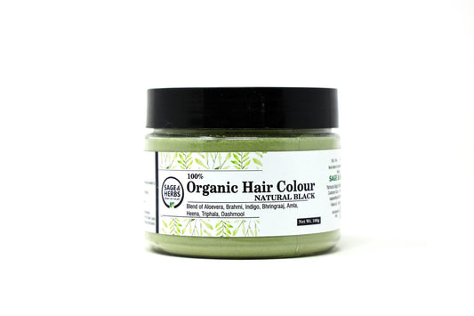 Organic Hair Colour (Soft Black)