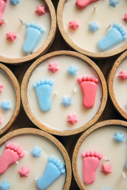 Baby Feet Candle