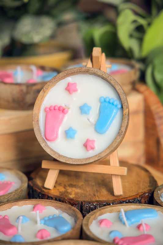 Baby Feet Candle