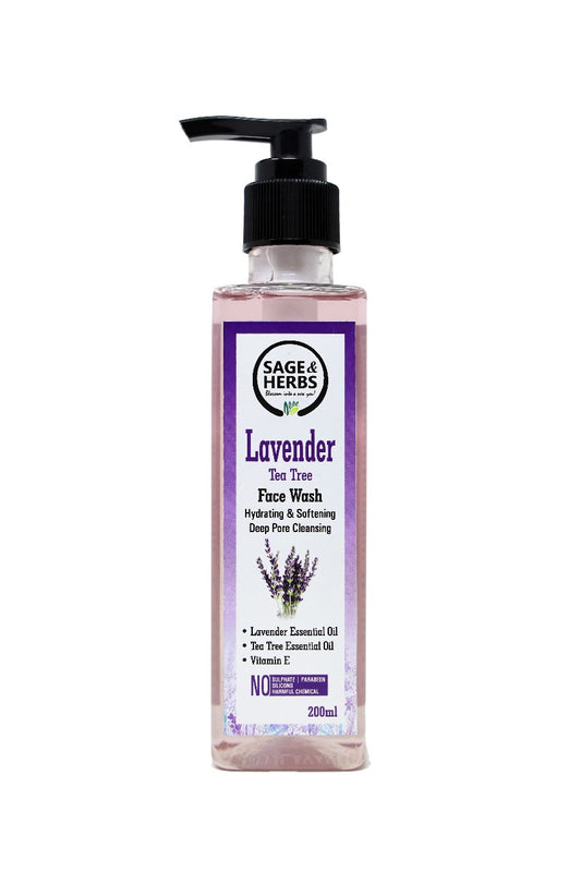 Lavender Tea Tree Face Wash