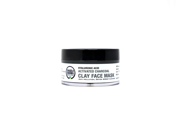 Activated Charcoal Clay Face Mask