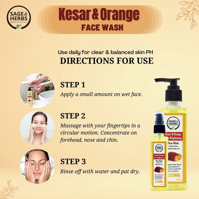 Kesar Orange Face Wash