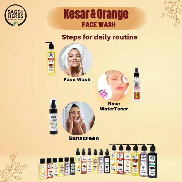 Kesar Orange Face Wash