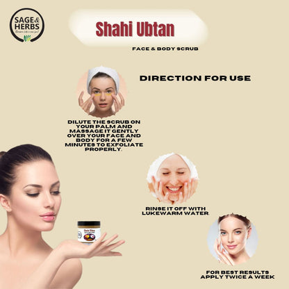 Shahi Ubtan Face & Body Scrub