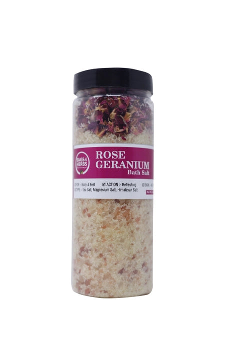 Rose Geranium Bath Salt