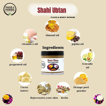 Shahi Ubtan Face & Body Scrub