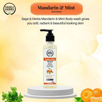 Mandarin & Mint Body Wash